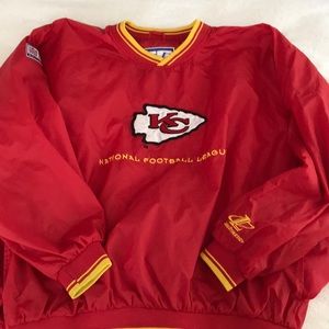 KC Chiefs Windbreaker Pullover